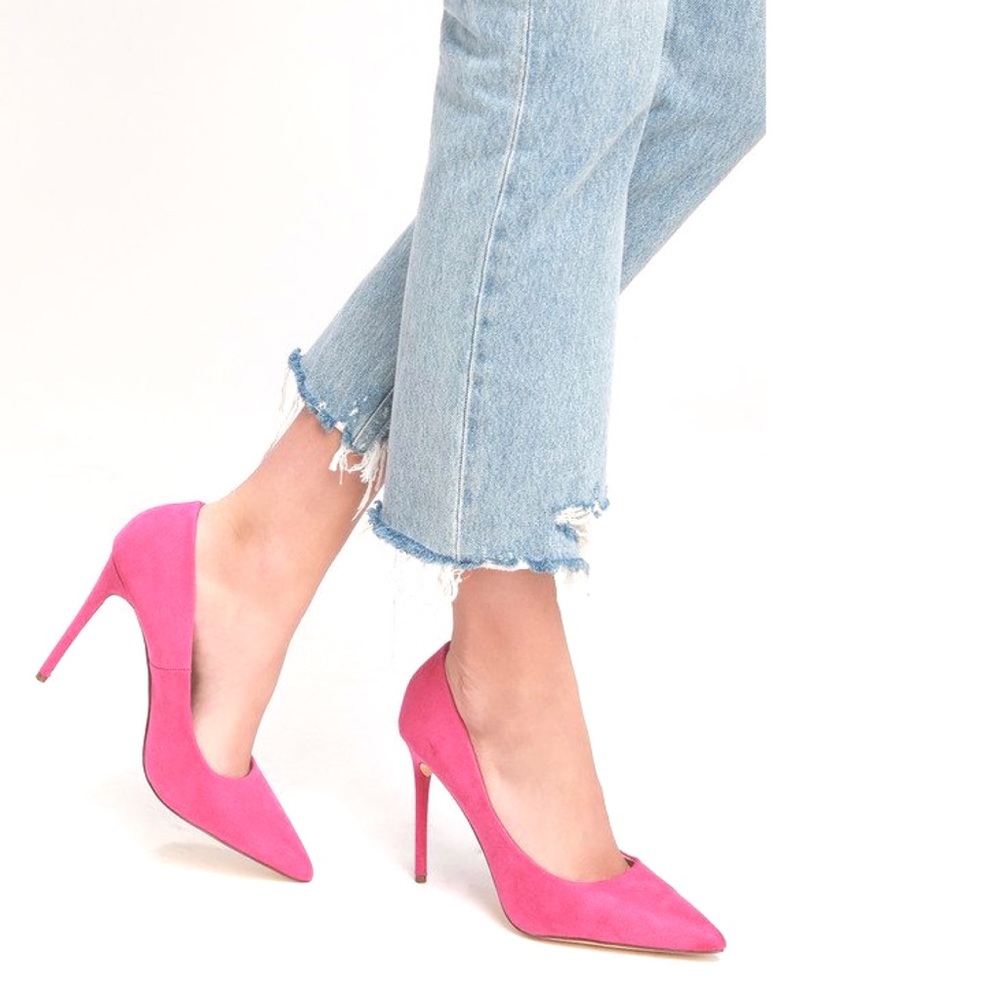 🌸🌼 Suede Pumps